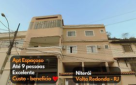Apto confortável p9 pessoas Níteroi Volta Redonda
